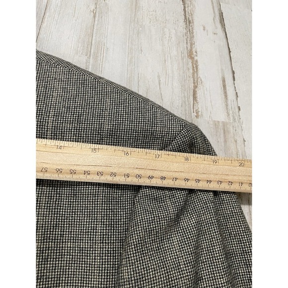 Brooks Brothers Blazer Jacket Mens 46 Regent Fit Beige Herringbone Preppy EUC - Picture 9 of 13